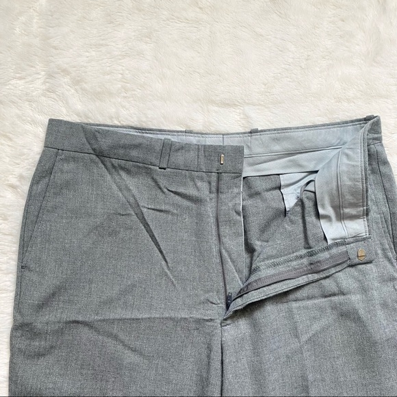VINTAGE Gray Flat Front Dress Pants by Farah - Picture 2 of 4